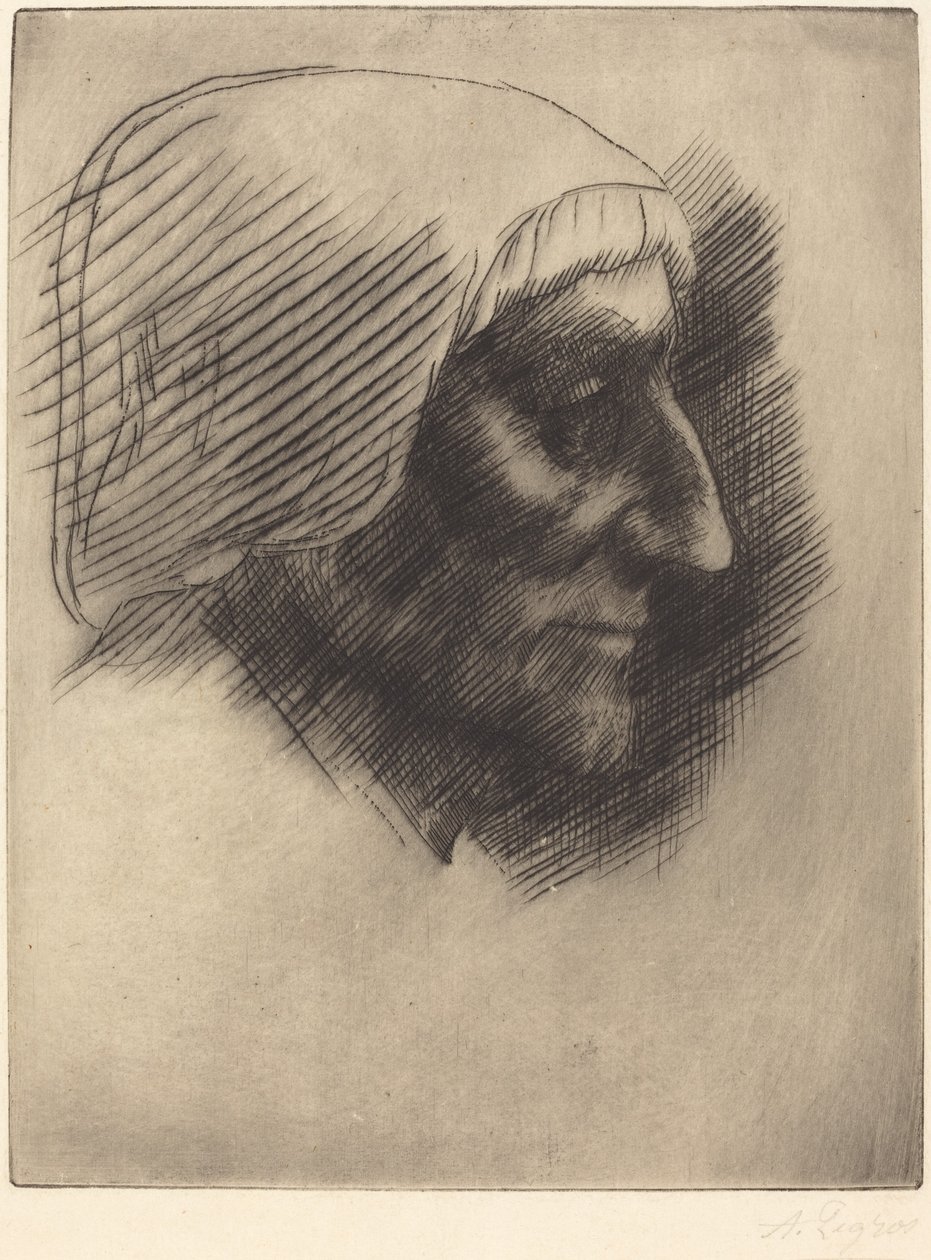 古董商 B.... 作者 阿方斯·莱格罗斯（Alphonse Legros）