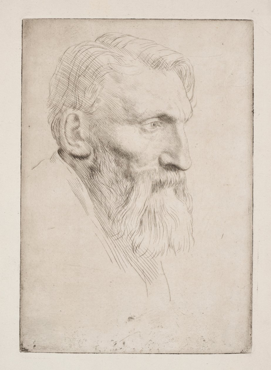 奥古斯特-罗丹 作者 阿方斯·莱格罗斯（Alphonse Legros）