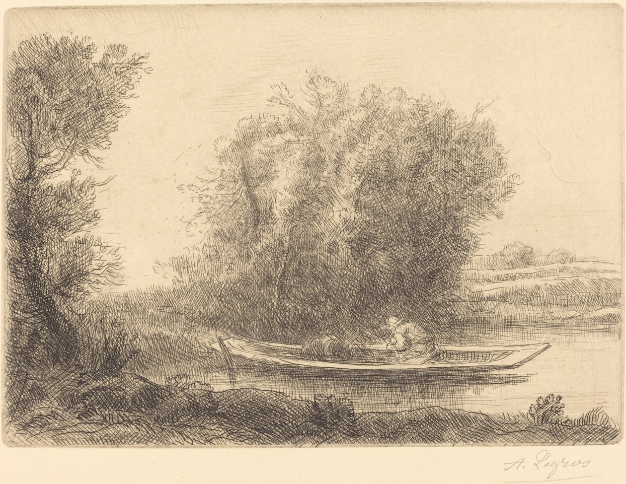 河流的拐弯 作者 阿方斯·莱格罗斯（Alphonse Legros）