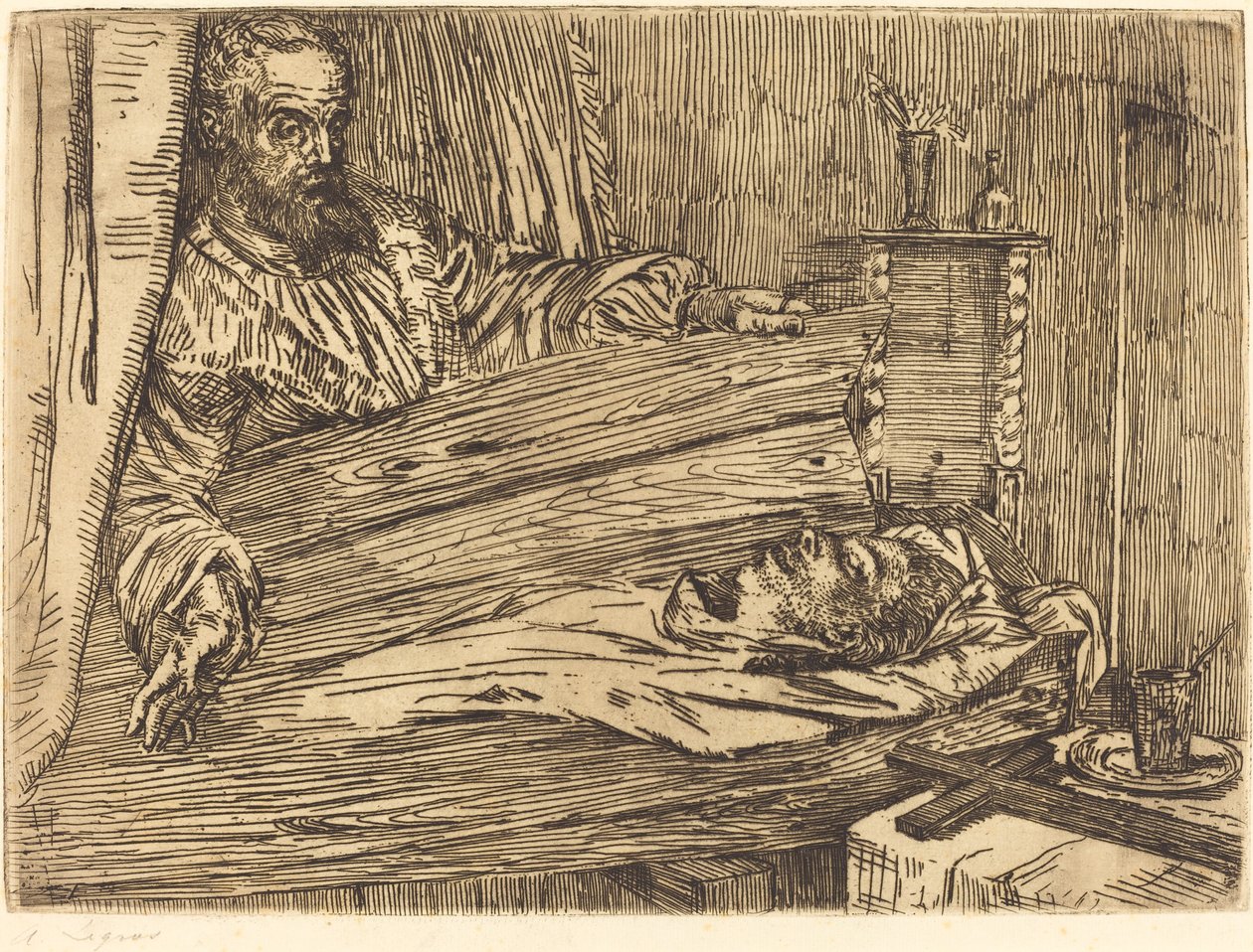 Berenice，第二盘。 作者 阿方斯·莱格罗斯（Alphonse Legros）
