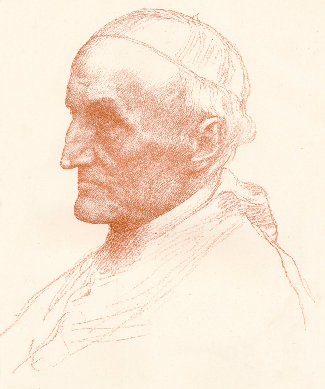 曼宁枢机主教，c1857-1903，c1903。 作者 阿方斯·莱格罗斯（Alphonse Legros）