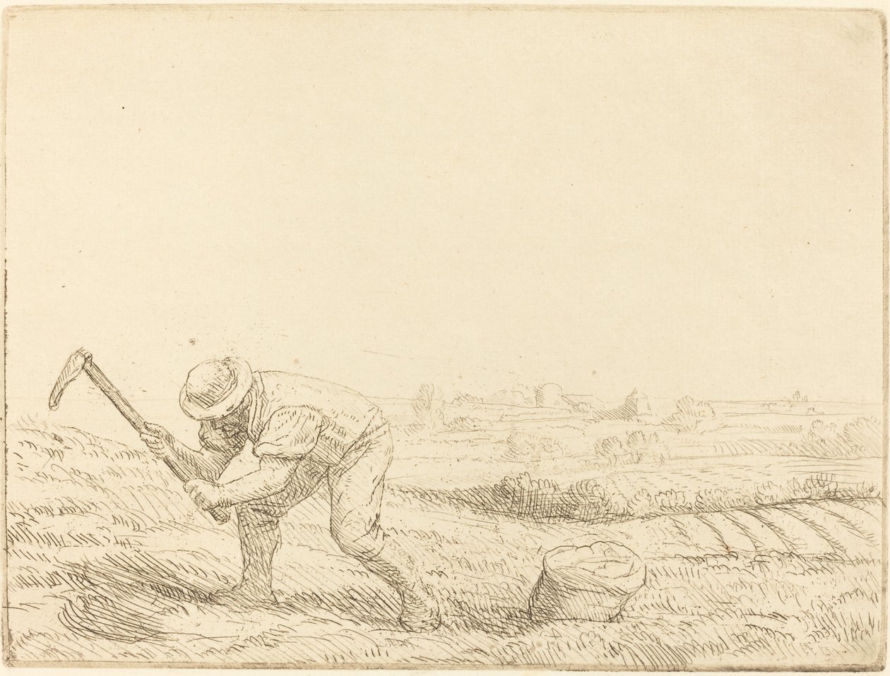 挖掘机 作者 阿方斯·莱格罗斯（Alphonse Legros）