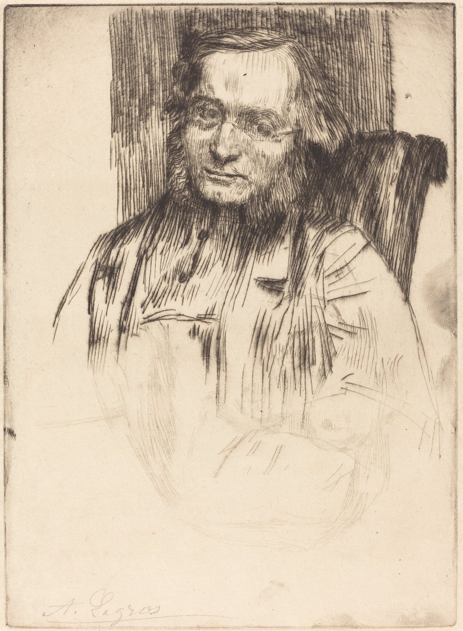 埃德温-爱德华兹。 作者 阿方斯·莱格罗斯（Alphonse Legros）