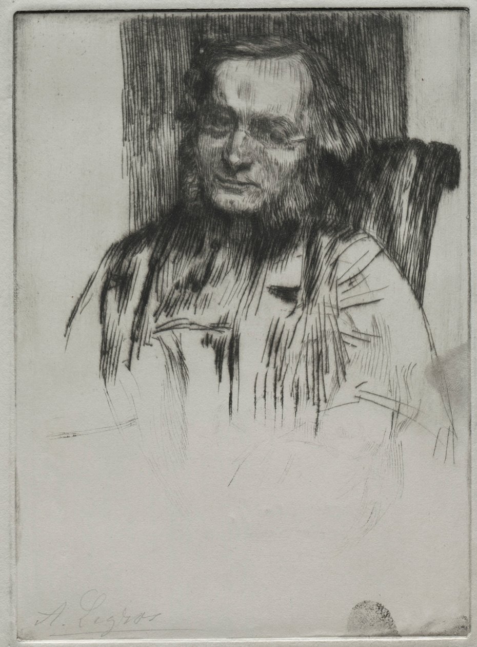 埃德温·爱德华兹（Edwin Edwards），1861年。 作者 阿方斯·莱格罗斯（Alphonse Legros）