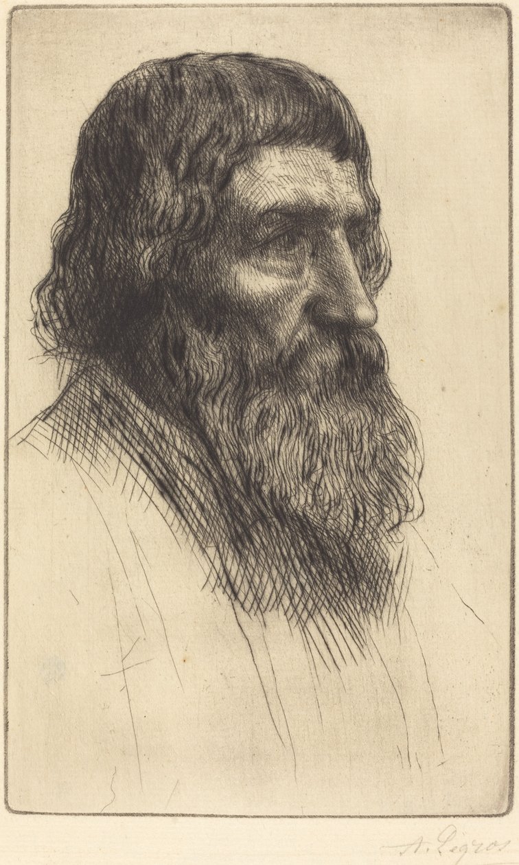 英国农民 作者 阿方斯·莱格罗斯（Alphonse Legros）