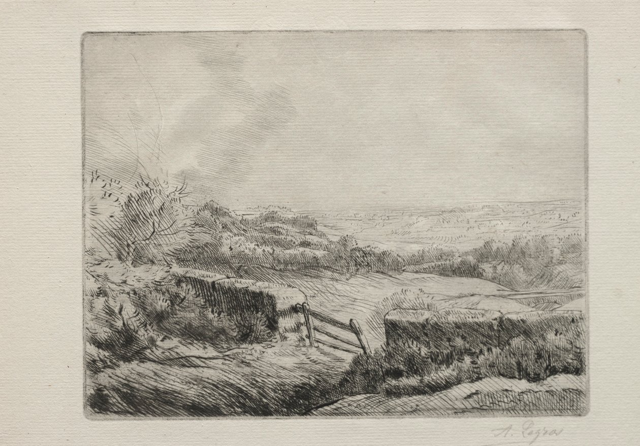 领域的入口。 作者 阿方斯·莱格罗斯（Alphonse Legros）