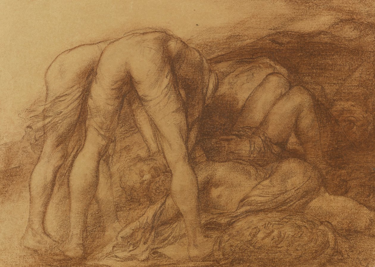 清除死亡士兵的数字 作者 阿方斯·莱格罗斯（Alphonse Legros）