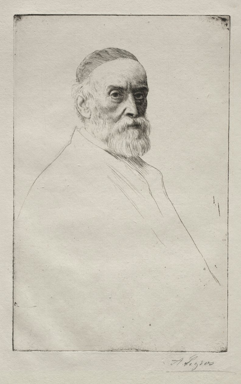GF瓦特。 作者 阿方斯·莱格罗斯（Alphonse Legros）
