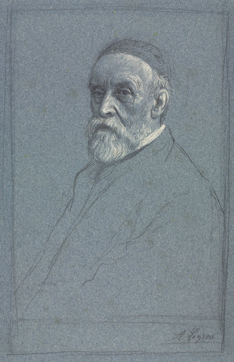 乔治-弗雷德里克-瓦兹，R.A. 作者 阿方斯·莱格罗斯（Alphonse Legros）