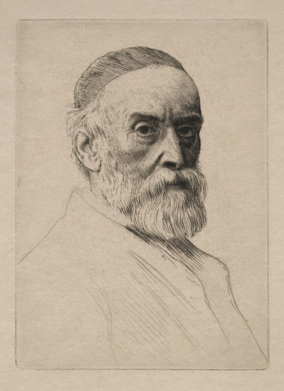 乔治·弗雷德里克·沃茨。 作者 阿方斯·莱格罗斯（Alphonse Legros）
