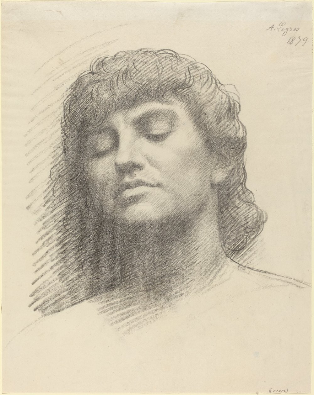 头部 作者 阿方斯·莱格罗斯（Alphonse Legros）