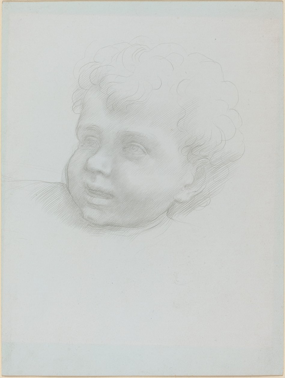 孩子的头 作者 阿方斯·莱格罗斯（Alphonse Legros）