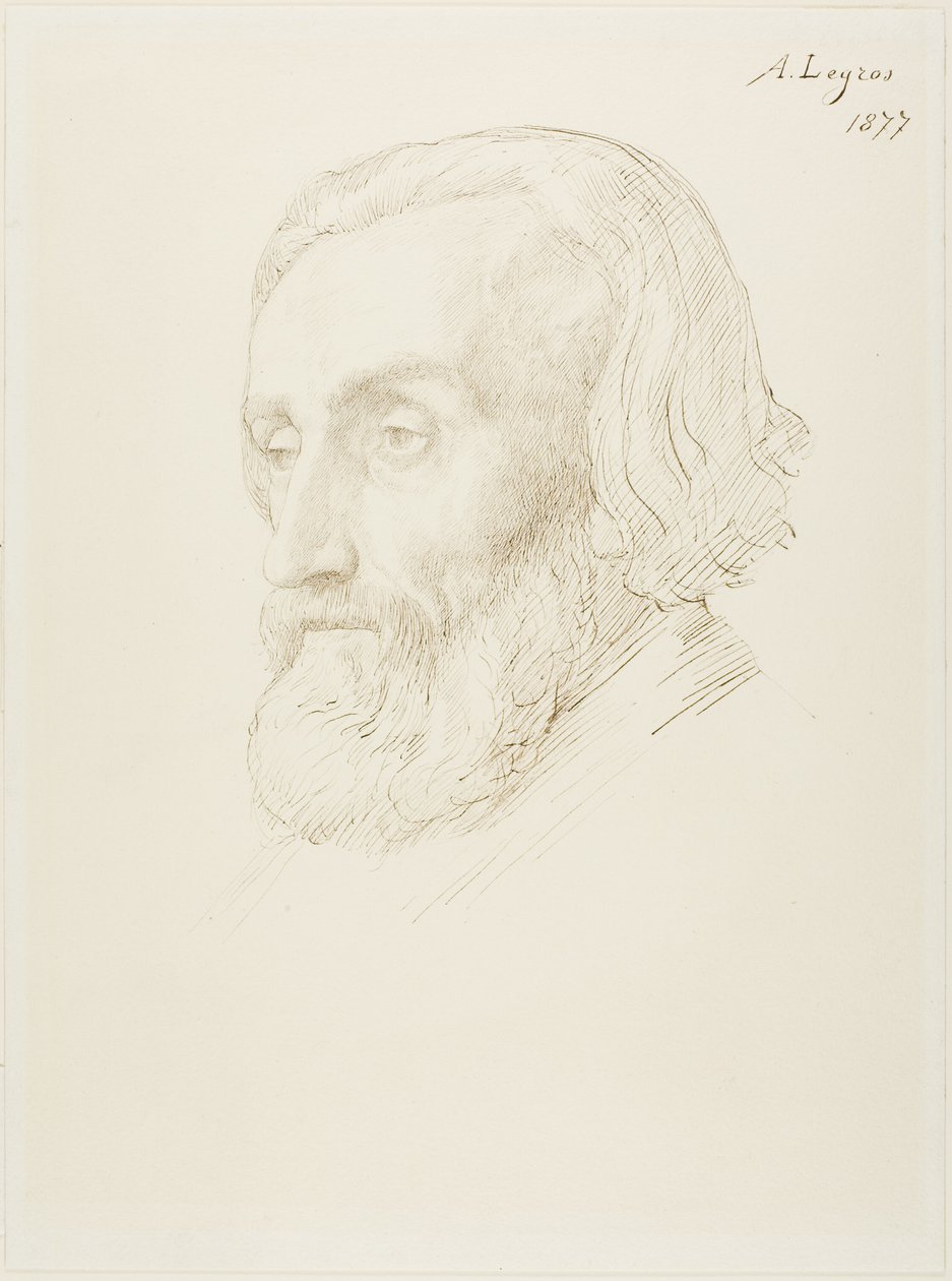 人头 作者 阿方斯·莱格罗斯（Alphonse Legros）