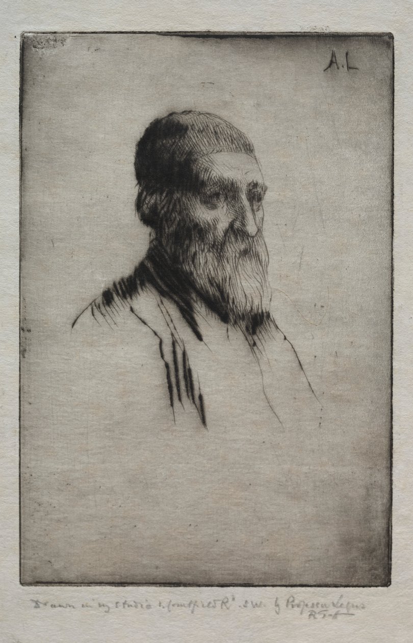 人头 作者 阿方斯·莱格罗斯（Alphonse Legros）