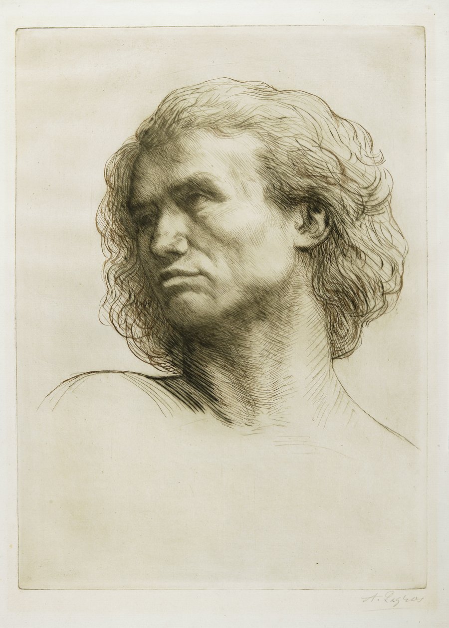 1877年模特的负责人 作者 阿方斯·莱格罗斯（Alphonse Legros）