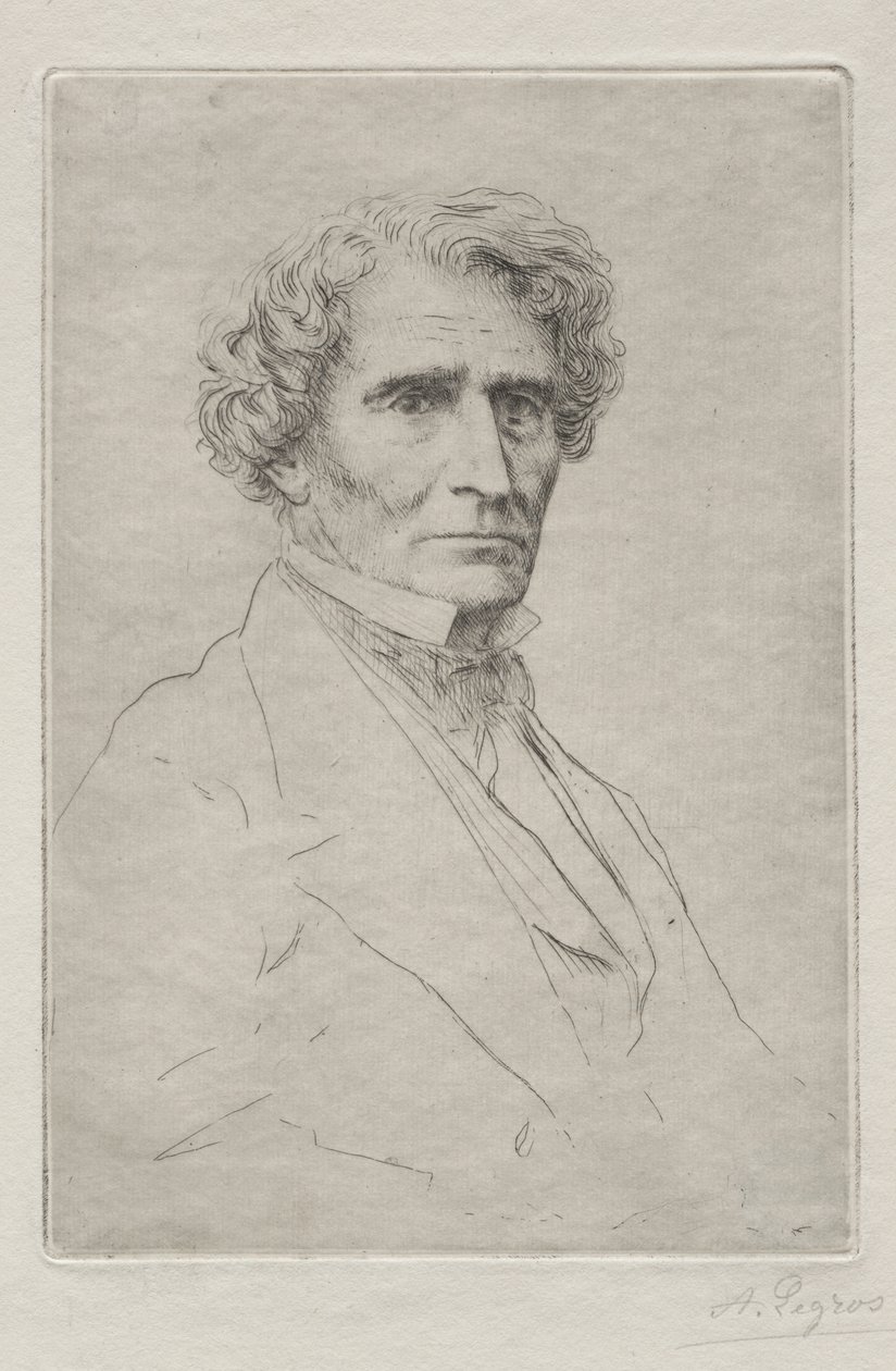 埃克托-柏辽兹 作者 阿方斯·莱格罗斯（Alphonse Legros）