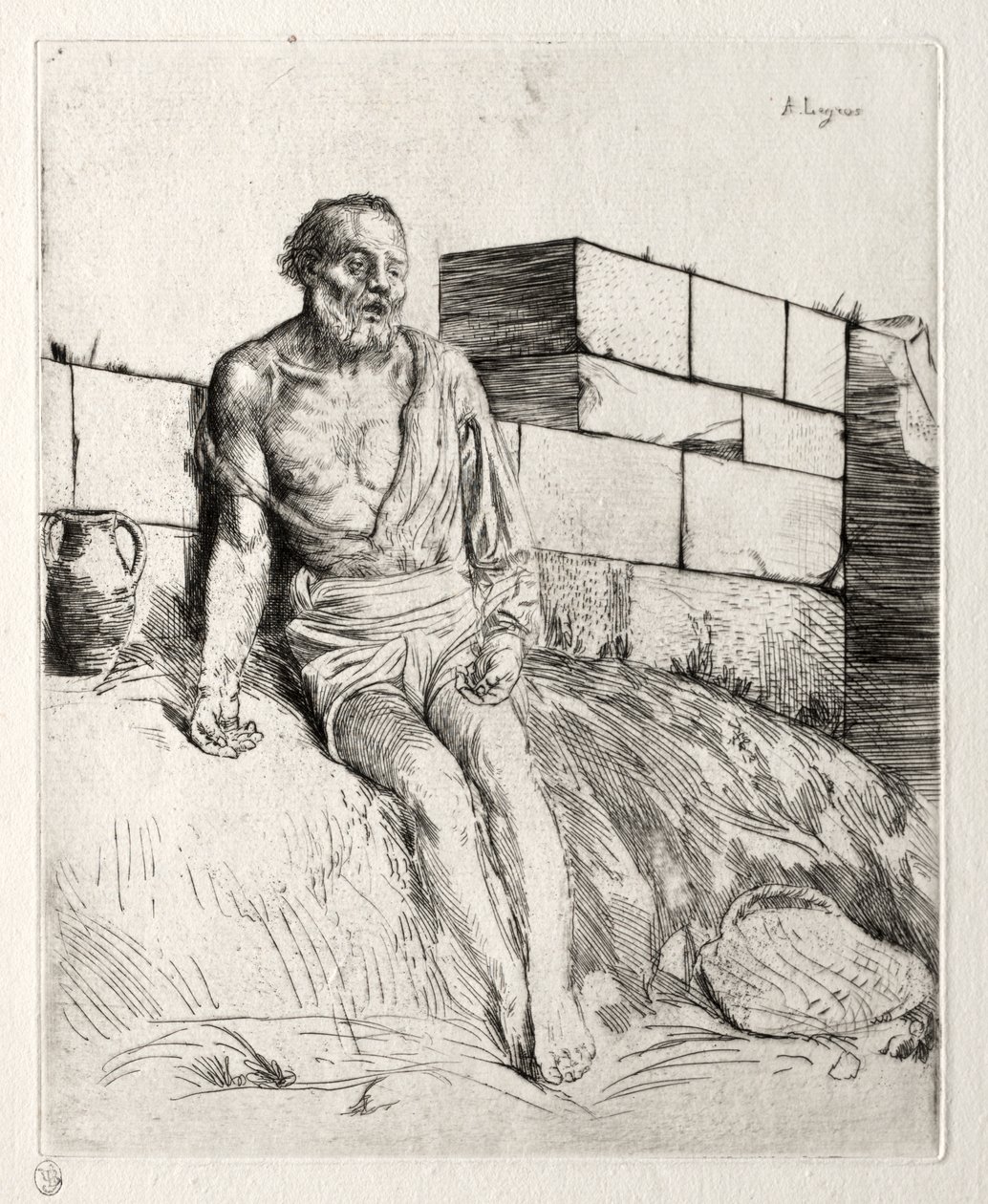 工作（第一版） 作者 阿方斯·莱格罗斯（Alphonse Legros）
