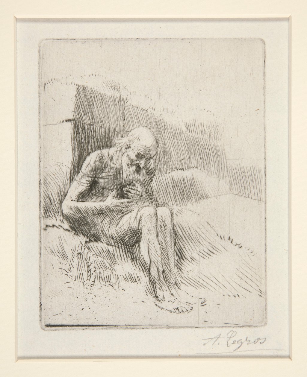 工作 作者 阿方斯·莱格罗斯（Alphonse Legros）