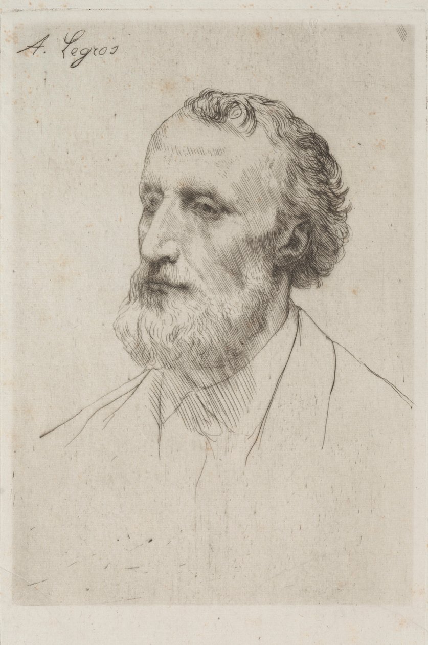 朱尔斯·达洛 作者 阿方斯·莱格罗斯（Alphonse Legros）