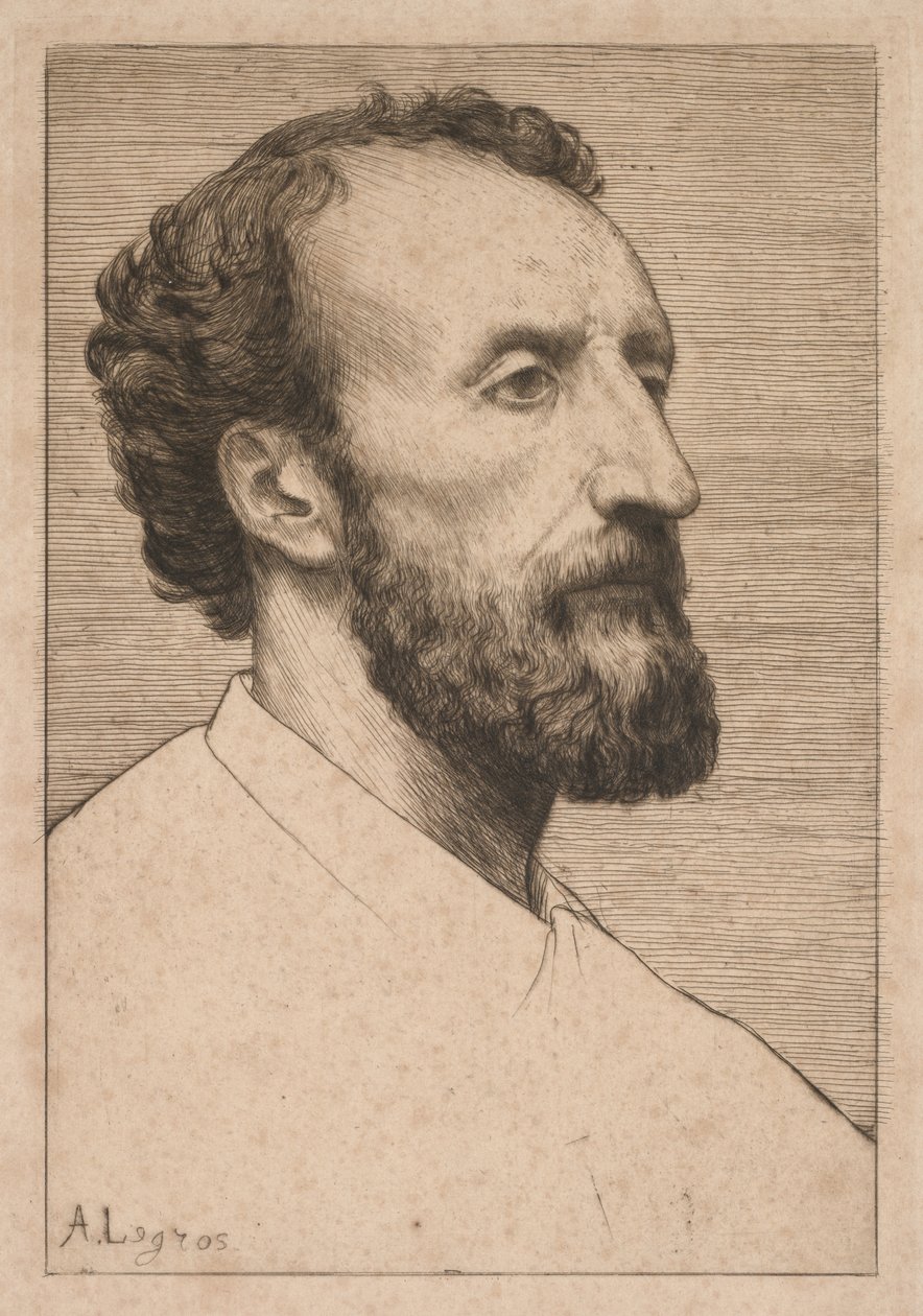 朱尔斯·达洛（Jules Dalou），1877年。 作者 阿方斯·莱格罗斯（Alphonse Legros）