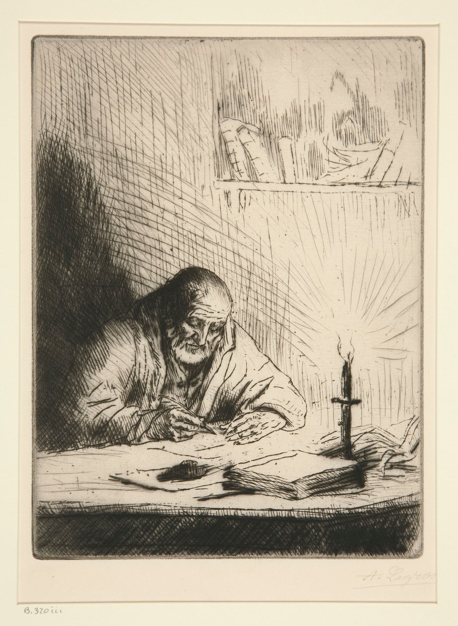  作者 阿方斯·莱格罗斯（Alphonse Legros）