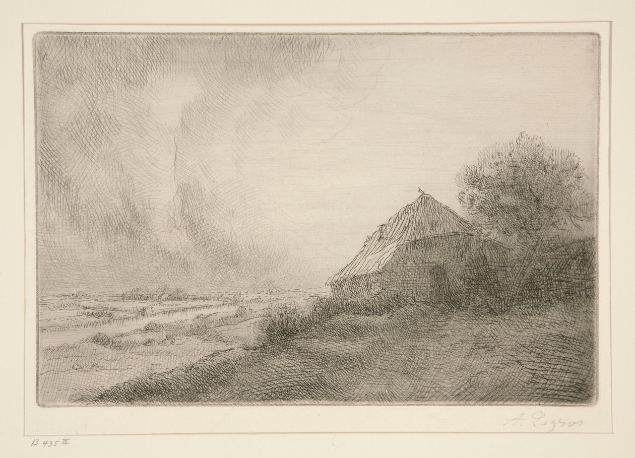 山丘上的丈量 作者 阿方斯·莱格罗斯（Alphonse Legros）