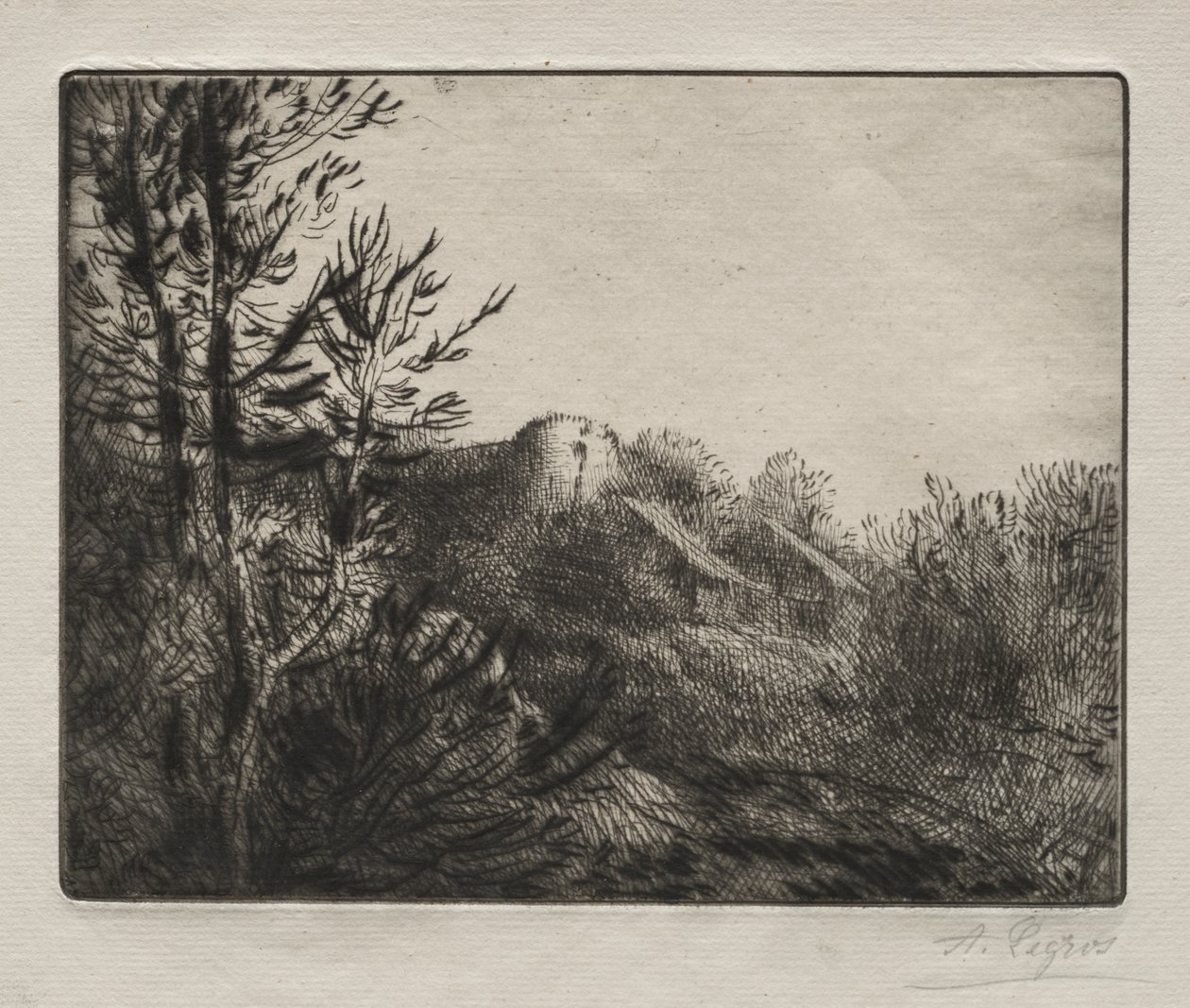 La ferme de valoux 作者 阿方斯·莱格罗斯（Alphonse Legros）