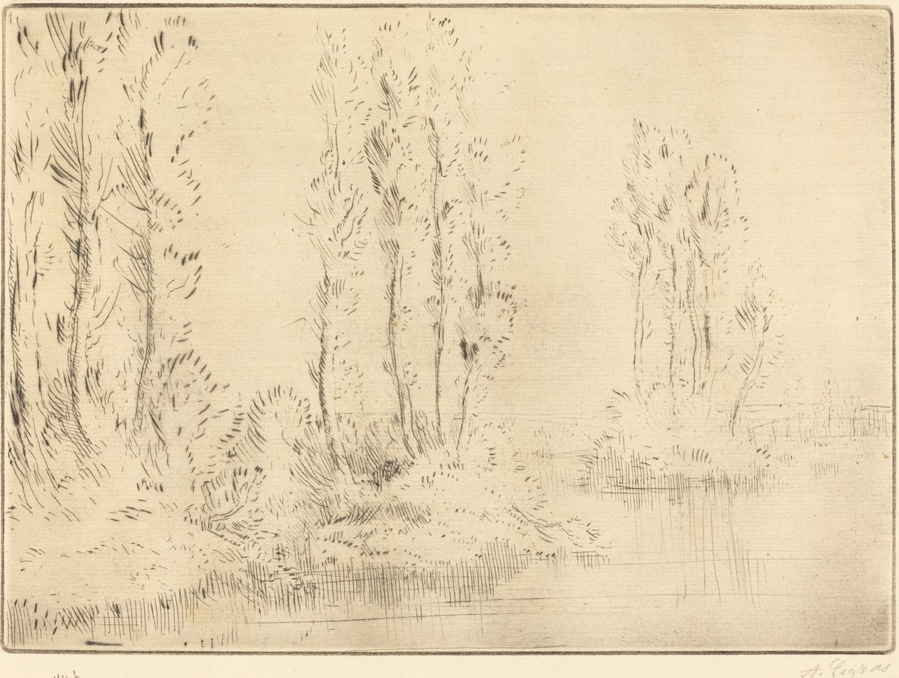 景观 作者 阿方斯·莱格罗斯（Alphonse Legros）