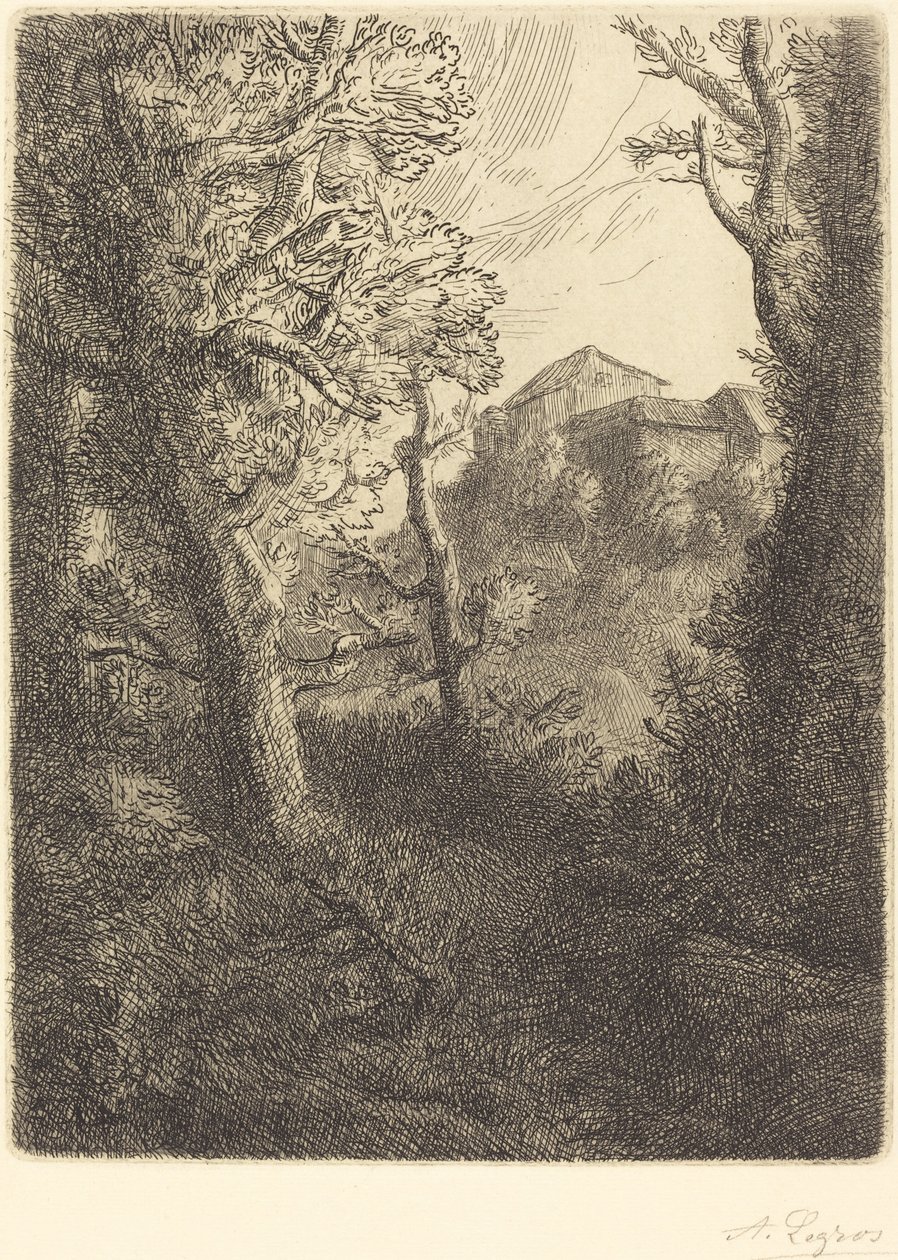 景观 作者 阿方斯·莱格罗斯（Alphonse Legros）
