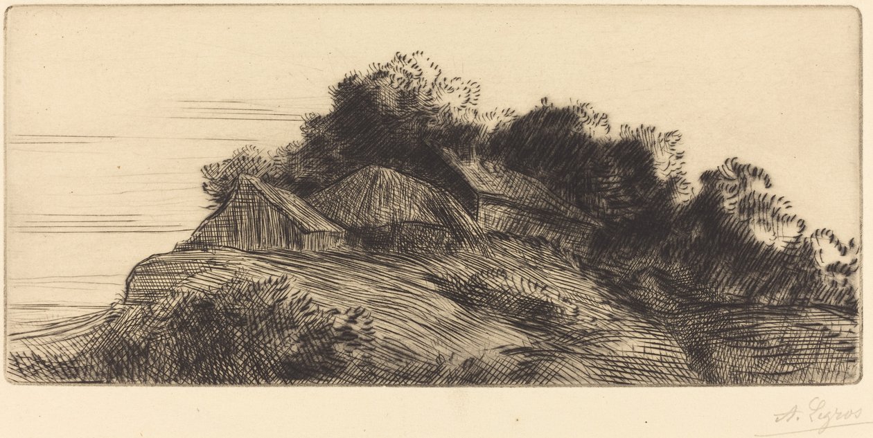 景观 作者 阿方斯·莱格罗斯（Alphonse Legros）