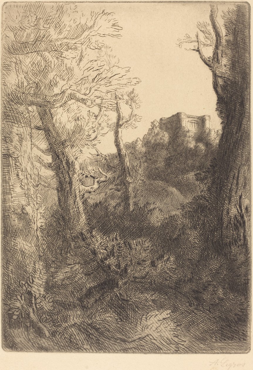 景观 作者 阿方斯·莱格罗斯（Alphonse Legros）