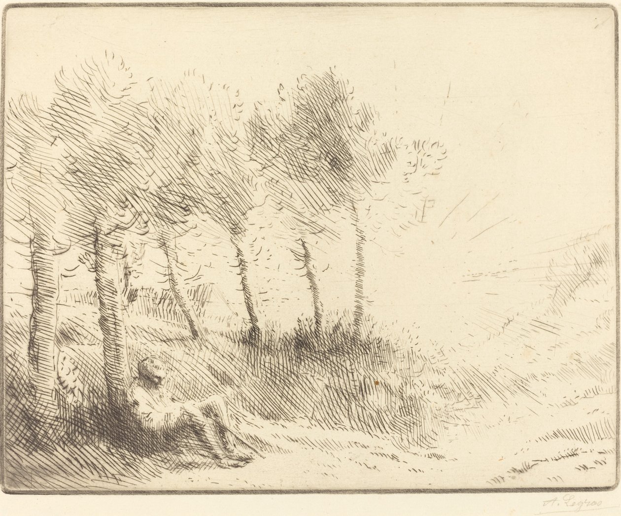 景观 作者 阿方斯·莱格罗斯（Alphonse Legros）