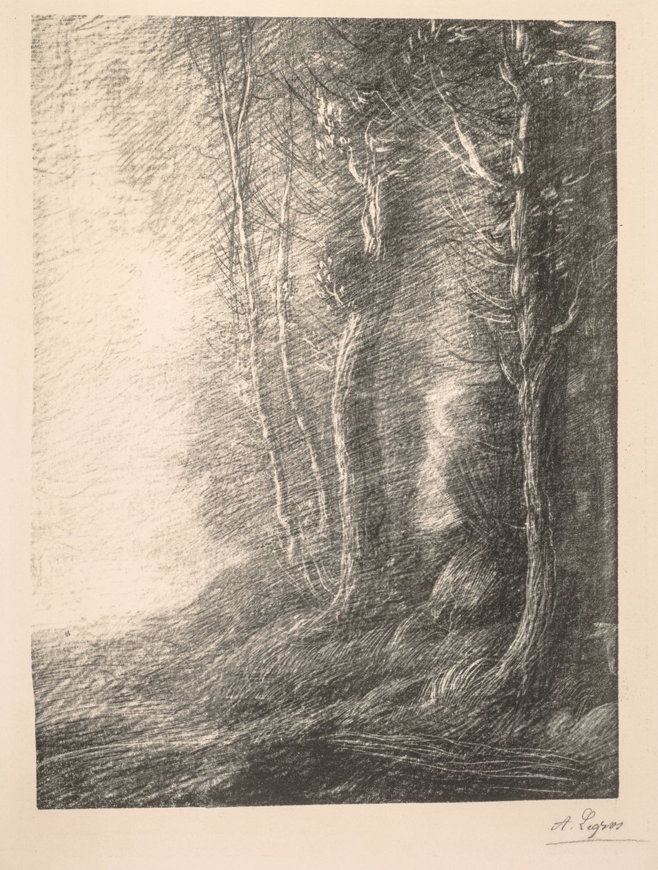 景观 作者 阿方斯·莱格罗斯（Alphonse Legros）