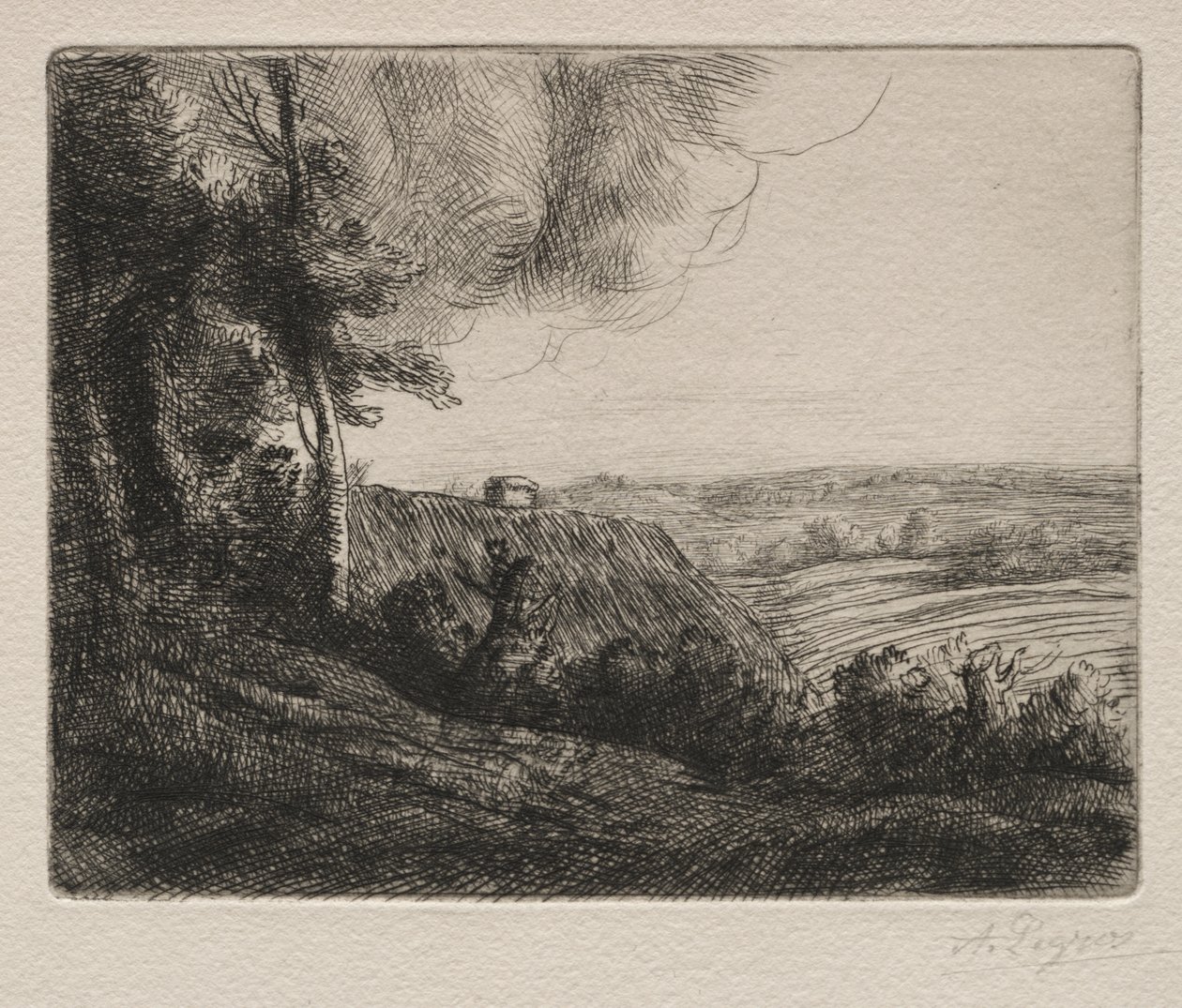 景观 作者 阿方斯·莱格罗斯（Alphonse Legros）