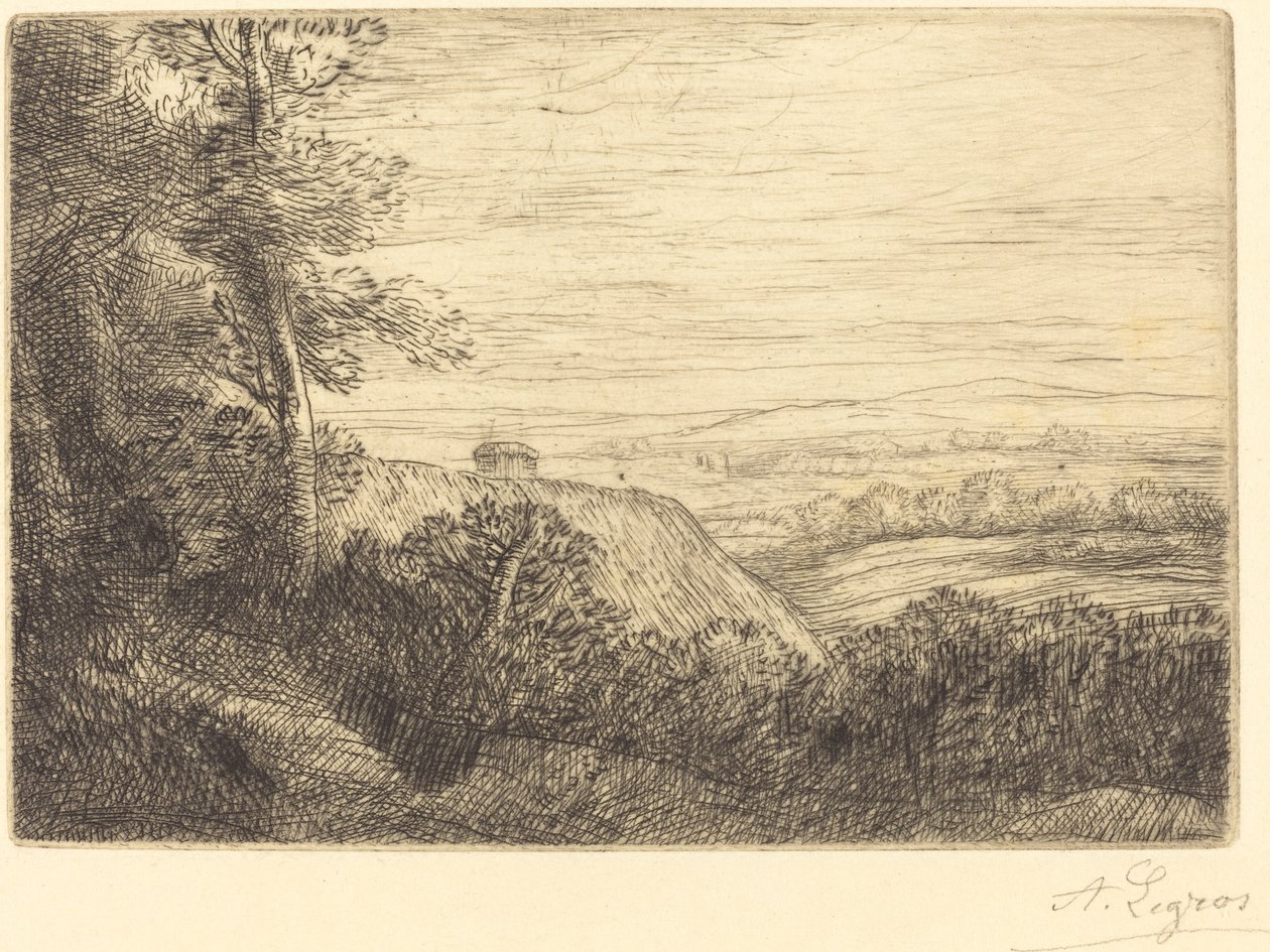 Last Rays Les derniers rayons. 作者 阿方斯·莱格罗斯（Alphonse Legros）