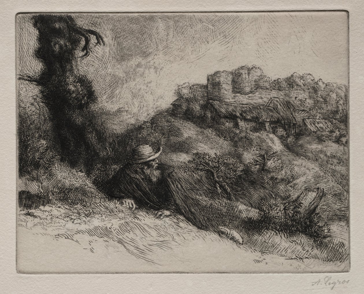复仇者城堡 作者 阿方斯·莱格罗斯（Alphonse Legros）