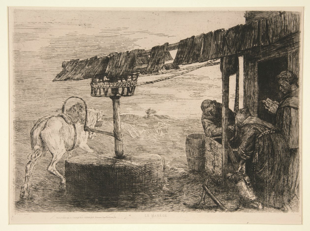 跑步机 作者 阿方斯·莱格罗斯（Alphonse Legros）