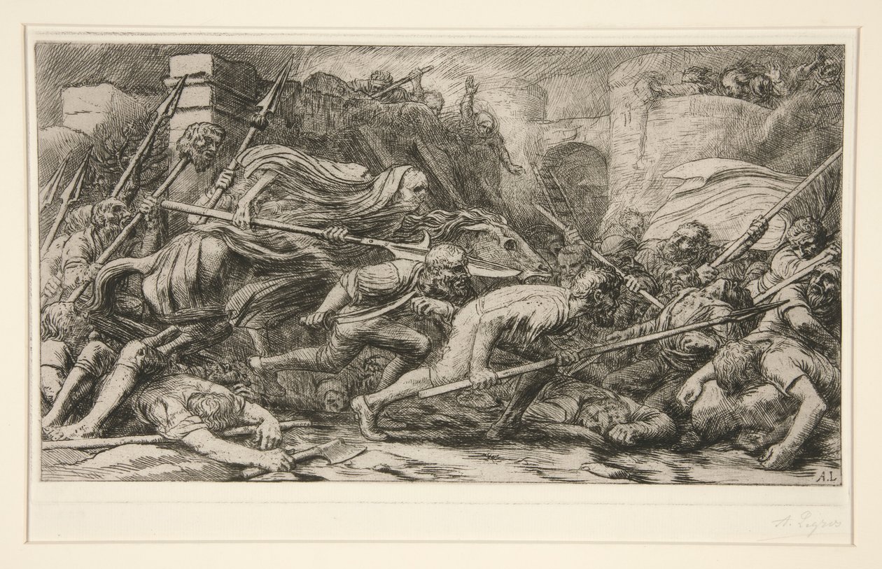 死亡的凯旋死亡的胜利：战斗之后 作者 阿方斯·莱格罗斯（Alphonse Legros）