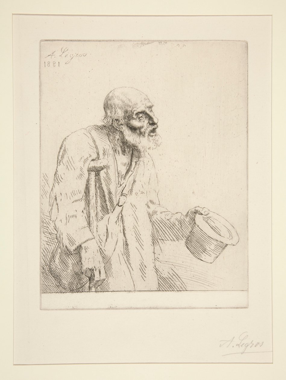 乞丐（乞丐） 作者 阿方斯·莱格罗斯（Alphonse Legros）