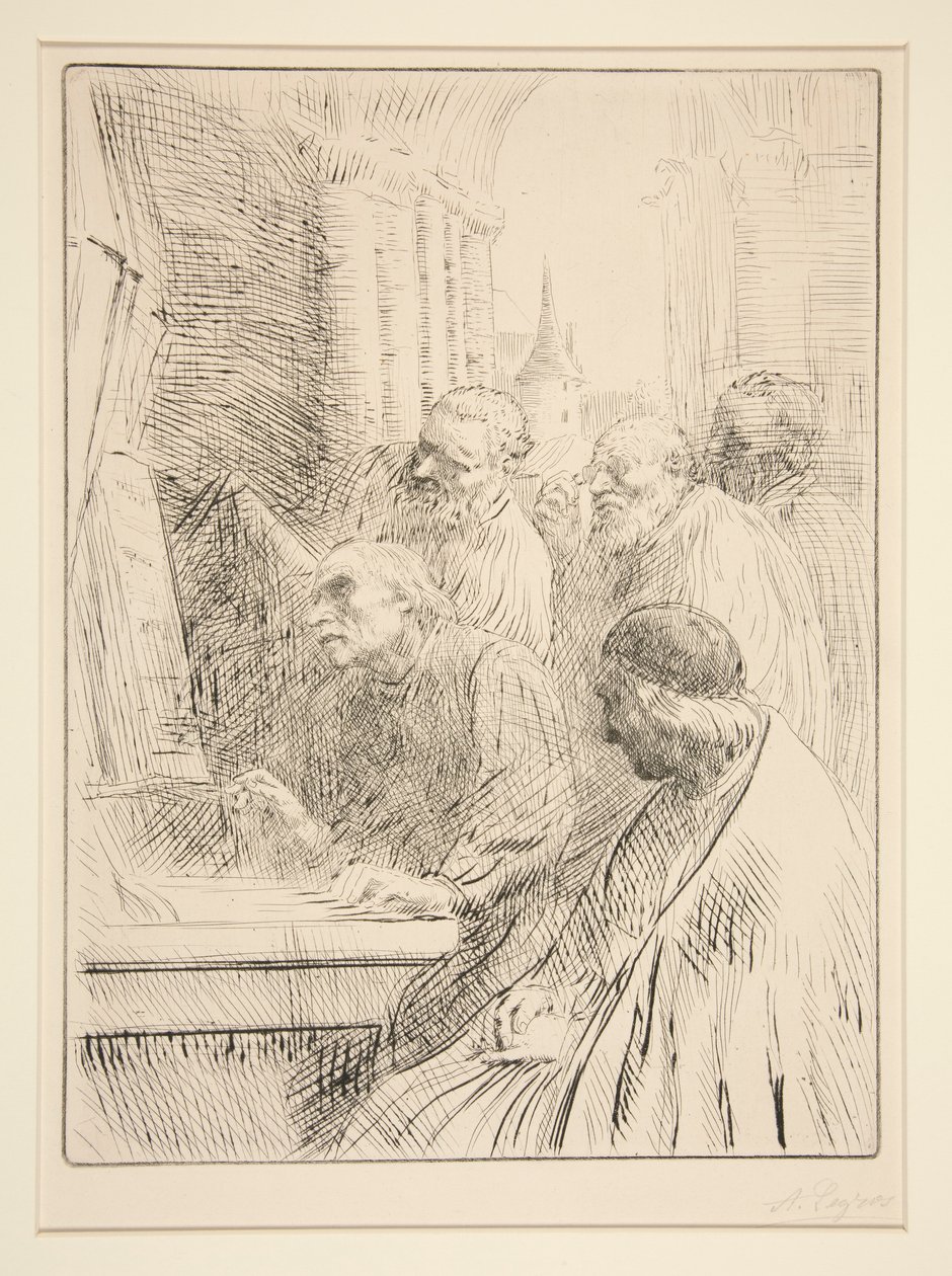 Les Moines a L 作者 阿方斯·莱格罗斯（Alphonse Legros）