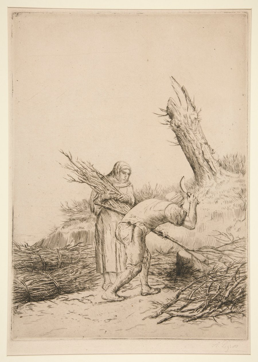 树枝制造者 作者 阿方斯·莱格罗斯（Alphonse Legros）