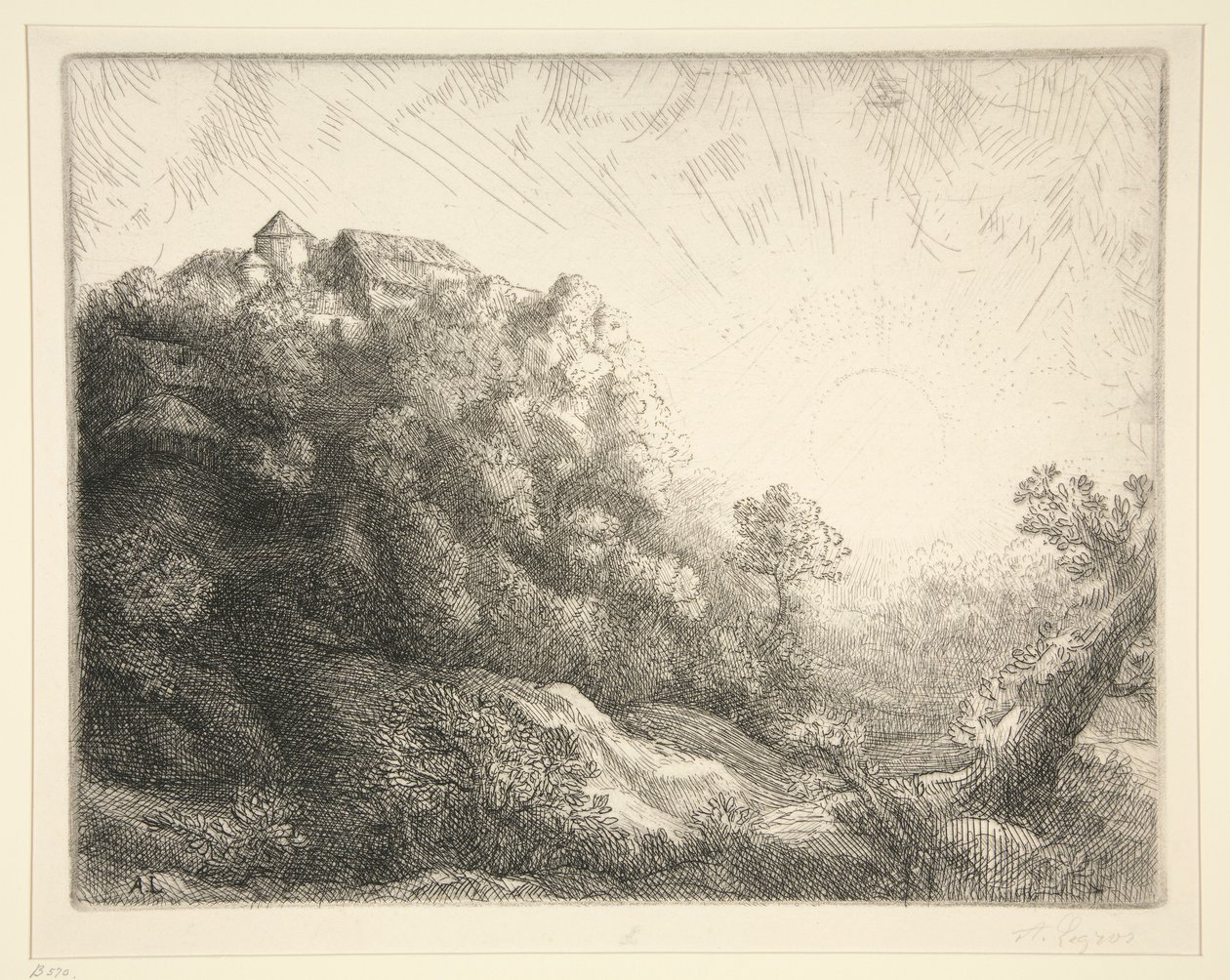 日出 作者 阿方斯·莱格罗斯（Alphonse Legros）