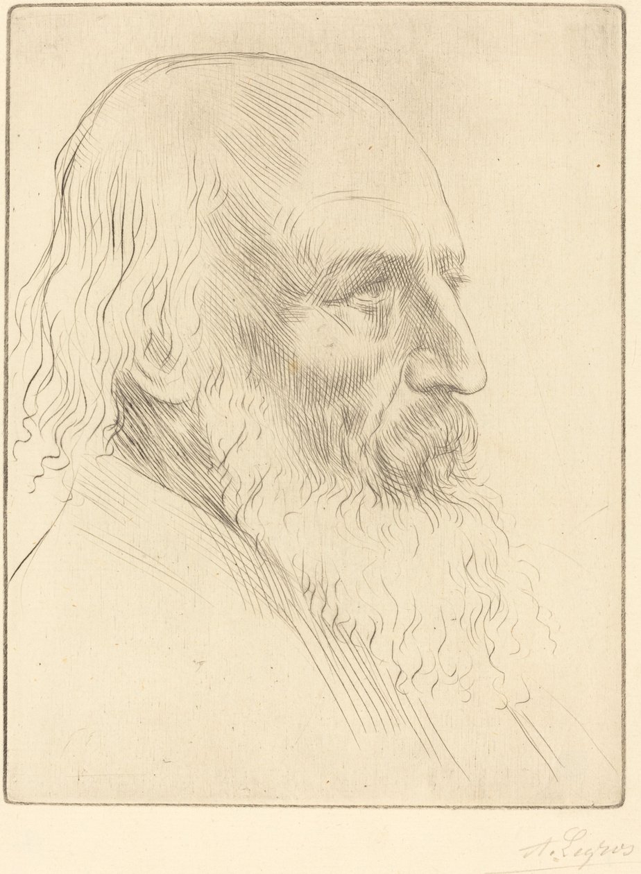 A. Tennyson勋爵，第三版。 作者 阿方斯·莱格罗斯（Alphonse Legros）