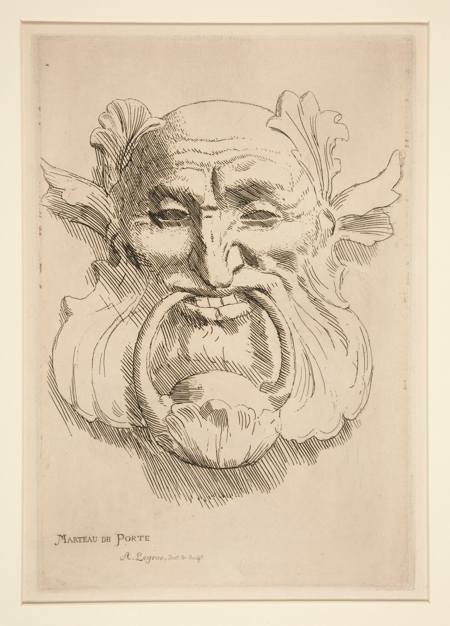 Marteau de Porte（敲门砖） 作者 阿方斯·莱格罗斯（Alphonse Legros）