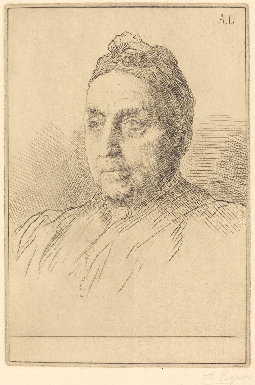 坎普夫人，第四盘 作者 阿方斯·莱格罗斯（Alphonse Legros）