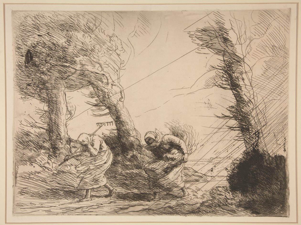 收获者惊讶于 作者 阿方斯·莱格罗斯（Alphonse Legros）