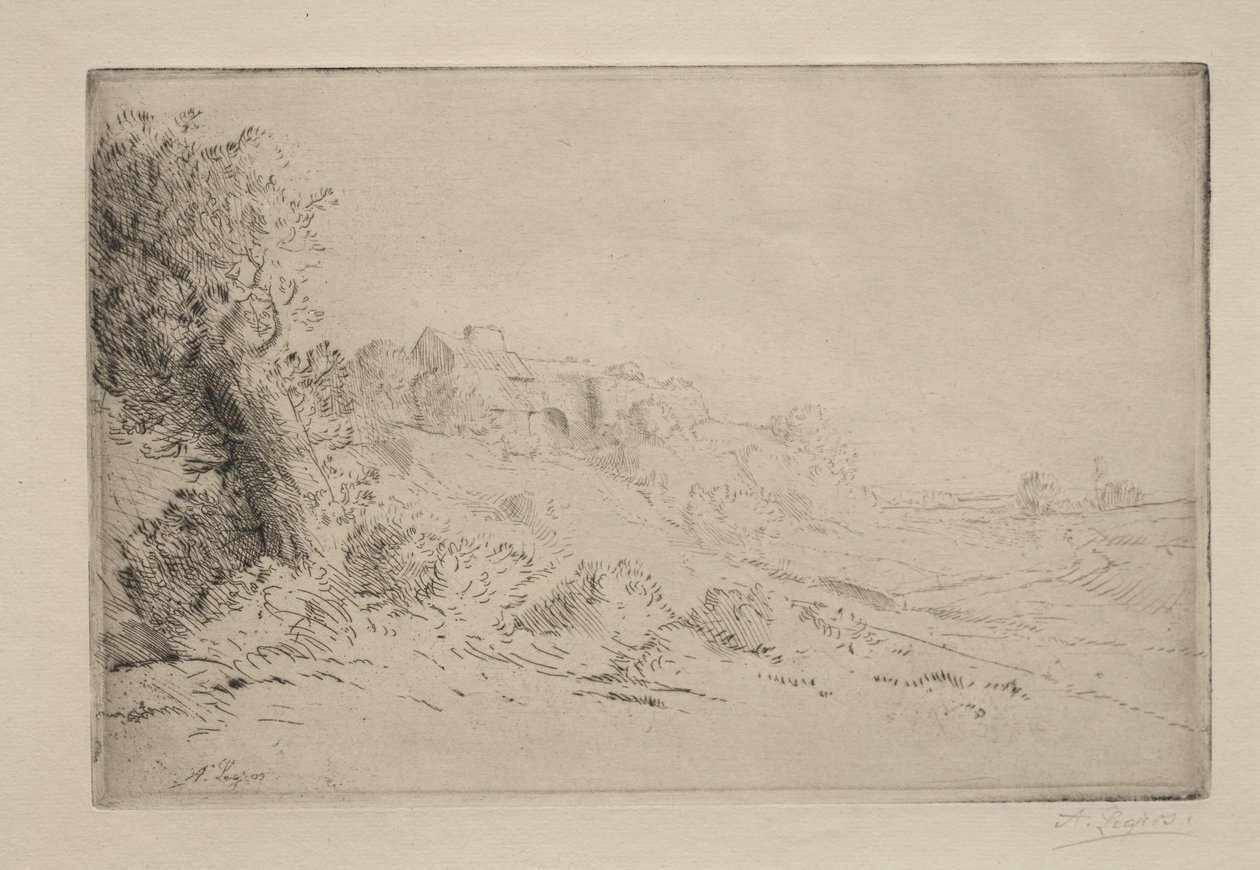 我的农场 作者 阿方斯·莱格罗斯（Alphonse Legros）