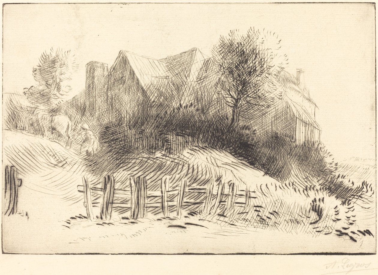 老客栈 作者 阿方斯·莱格罗斯（Alphonse Legros）