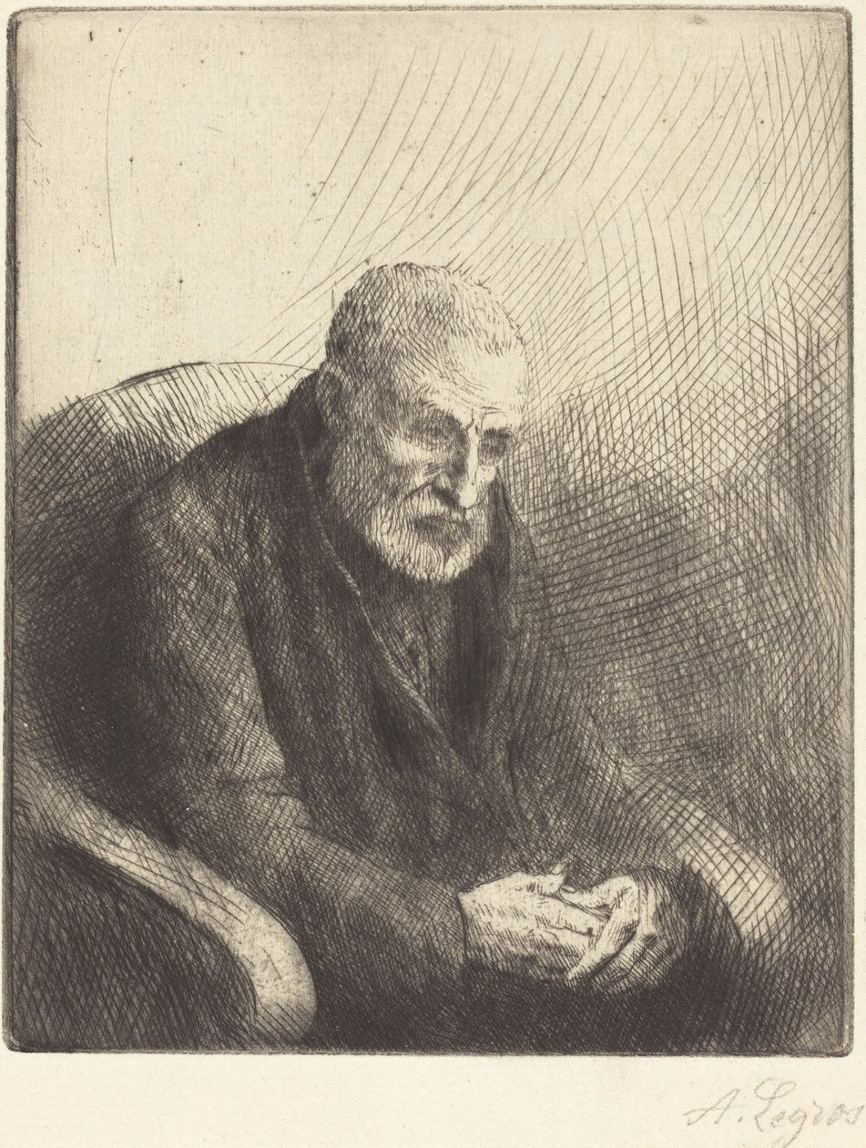 Paralytic Le paralytique. 作者 阿方斯·莱格罗斯（Alphonse Legros）