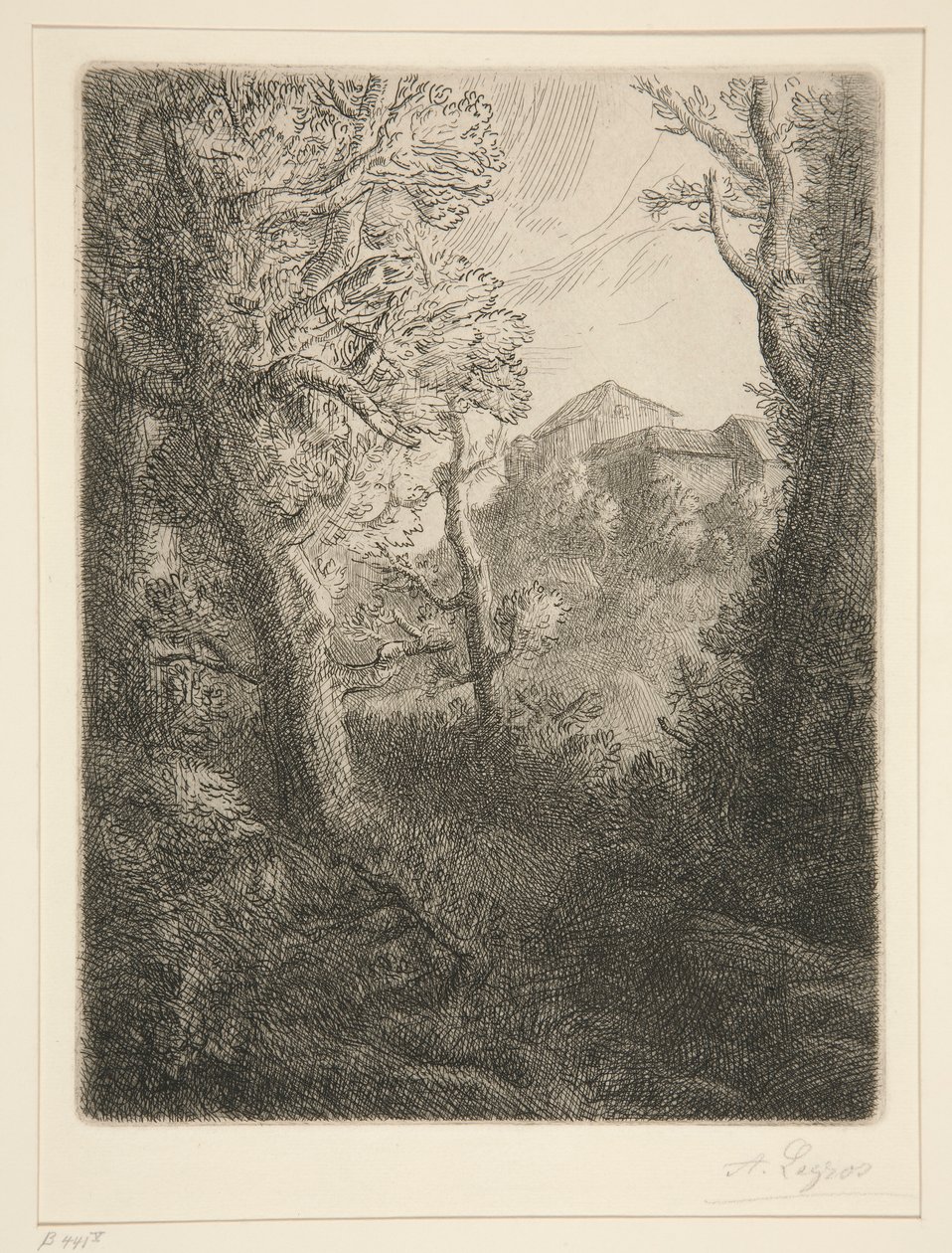 景观 作者 阿方斯·莱格罗斯（Alphonse Legros）